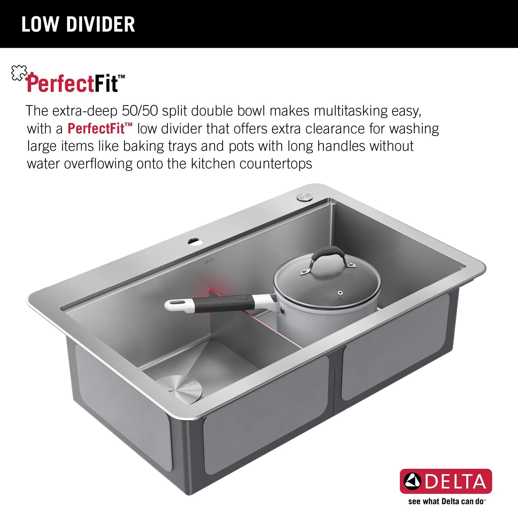 33&rdquo; Workstation&nbsp;Drop-In Top Mount&nbsp;Double&nbsp;Bowl&nbsp;16 Gauge Stainless Steel&nbsp;Kitchen Sink&nbsp;with&nbsp;WorkFlow&trade; Ledge and Accessories
